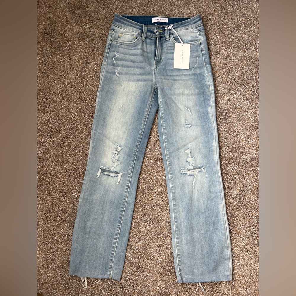 NWT Flying Monkey Cropped Jean